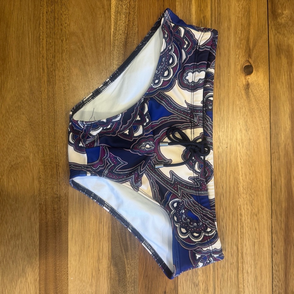 Mr Turk Colorful Paisley Bikini Bottom